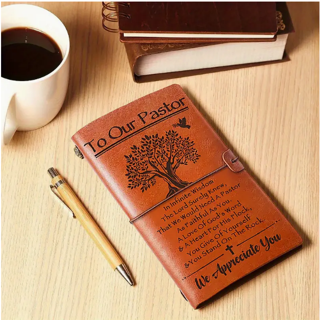 Notebook / Diary gift for Pastor 