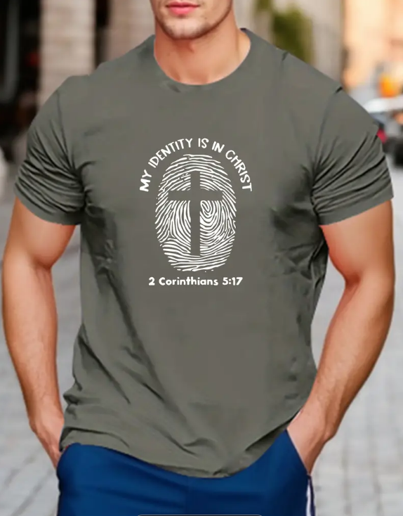 Men's Tshirt - 2 Corinthians 5:17