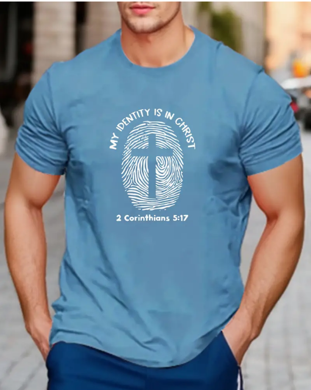 Men's Tshirt - 2 Corinthians 5:17