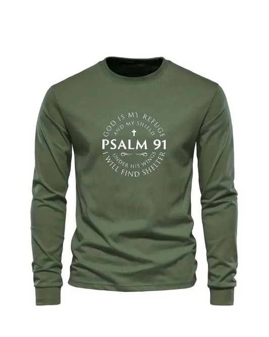 Men's Tshirt - Psalm 91