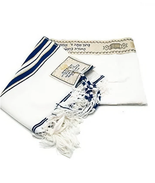 Talitnia Acrylic Jewish Tallit Prayer Shawl From Israel